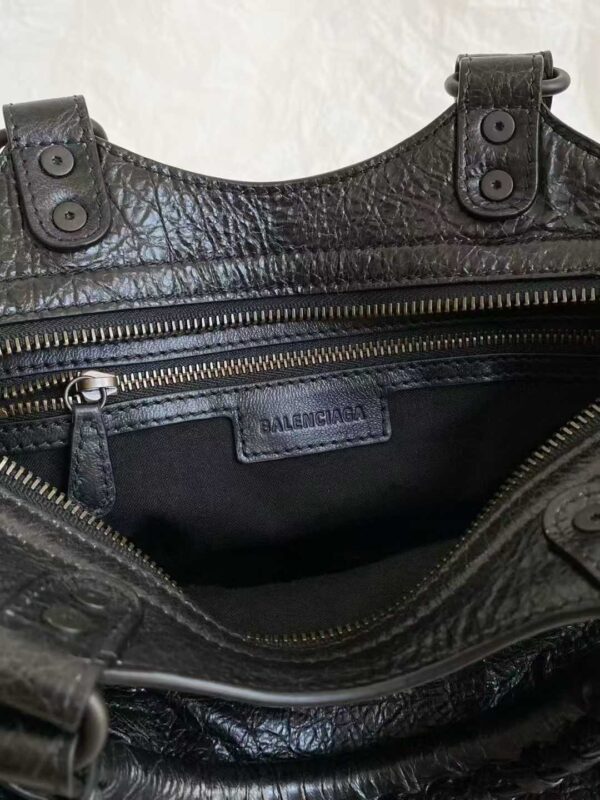 balenciaga le city Bowling motorcycle bag