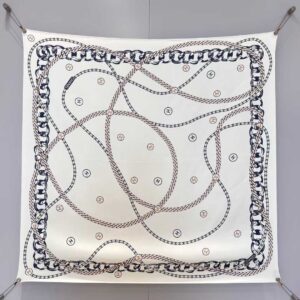 CHANEL  Silk scarf