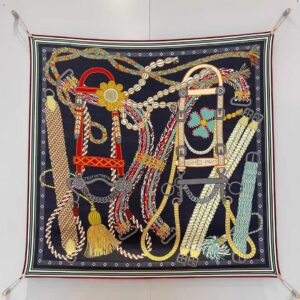 HERMES Silk scarf