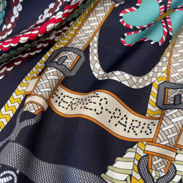 HERMES Silk scarf