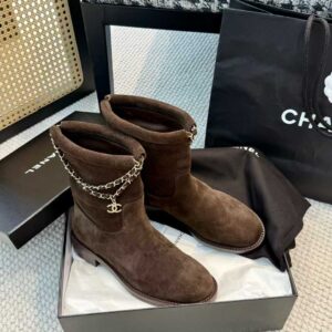 CHANEL 25B Short boots