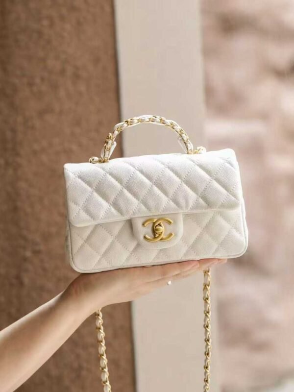 CHANEL Small Flap Bag with Top Handle