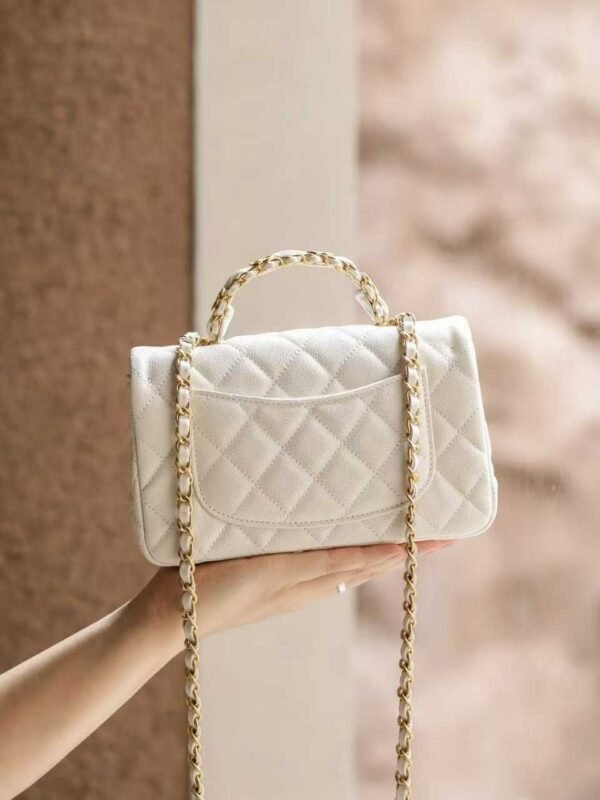 CHANEL Small Flap Bag with Top Handle