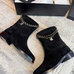 CHANEL 25B Short boots