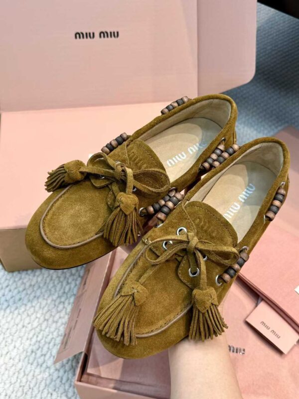 MIUMIU  Tassel loafers