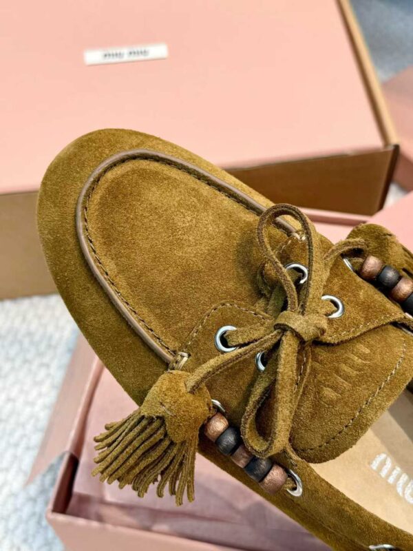 MIUMIU  Tassel loafers