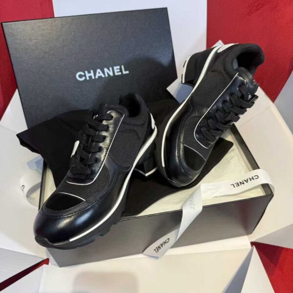 CHANEL High heel sneakers