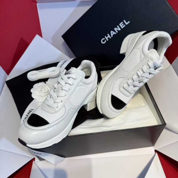 CHANEL High heel sneakers