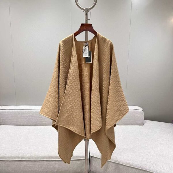 FENDI  FF  Jacquard cloak
