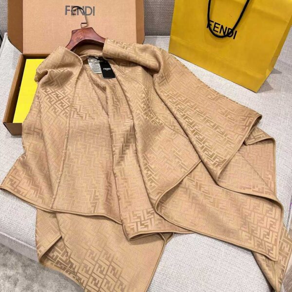 FENDI  FF  Jacquard cloak