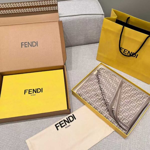 FENDI  FF  Jacquard cloak