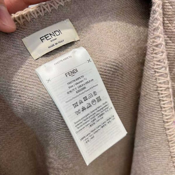 FENDI  FF  Jacquard cloak