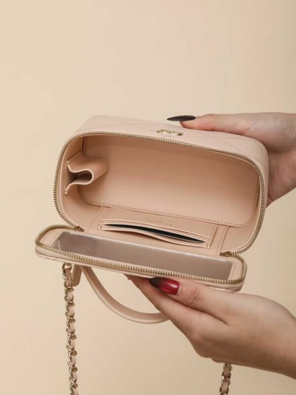 CHANEL Chain makeup bag