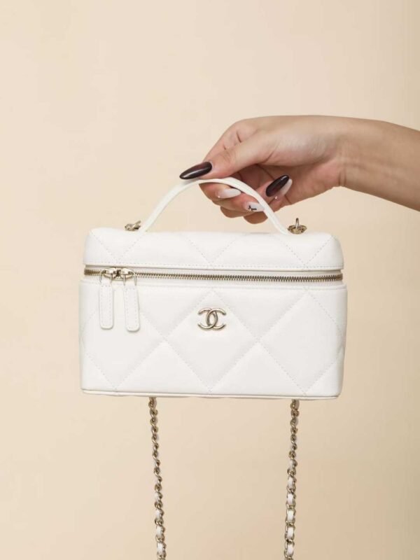 CHANEL Chain makeup bag