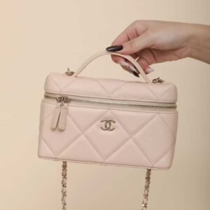 CHANEL Chain makeup bag