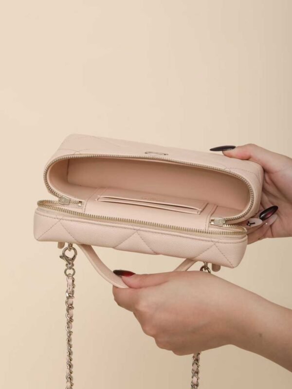 CHANEL Chain makeup bag
