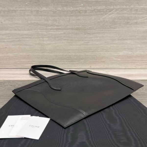CELINE FLAT CABAS NEW LUGGAGE IN GLOSSY CALFSKIN