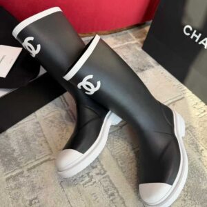 CHANEL Woo-boots