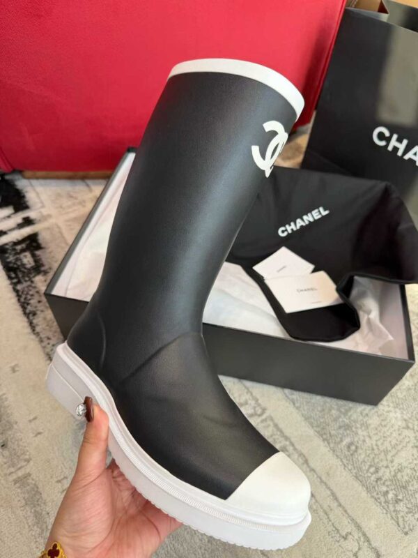 CHANEL Woo-boots