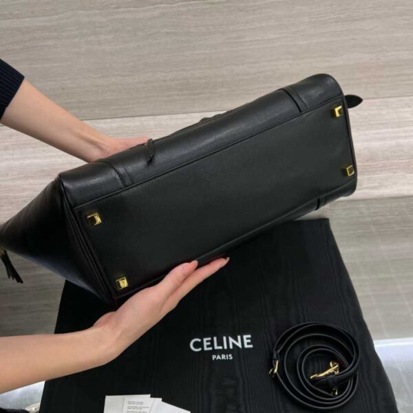 CELINE MEDIUM NEW LUGGAGE IN SUPPLE SHINY LAMBSKIN