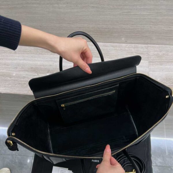 CELINE MEDIUM NEW LUGGAGE IN SUPPLE SHINY LAMBSKIN