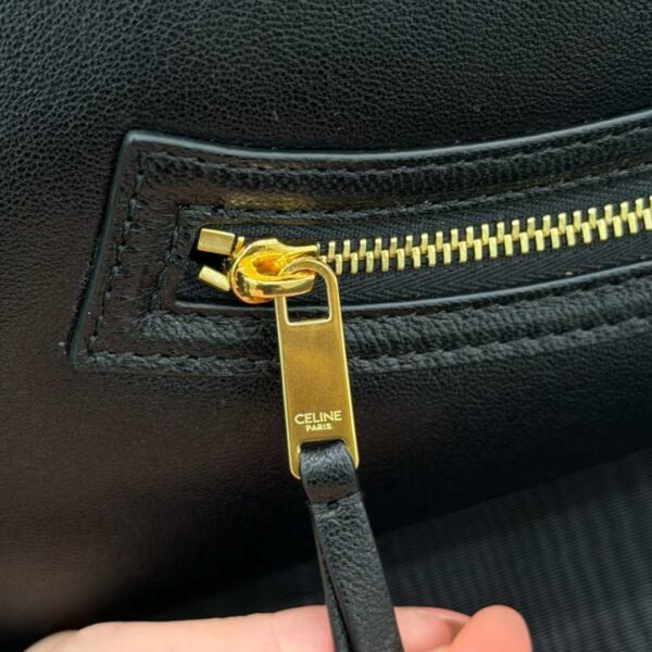 CELINE MEDIUM NEW LUGGAGE IN SUPPLE SHINY LAMBSKIN