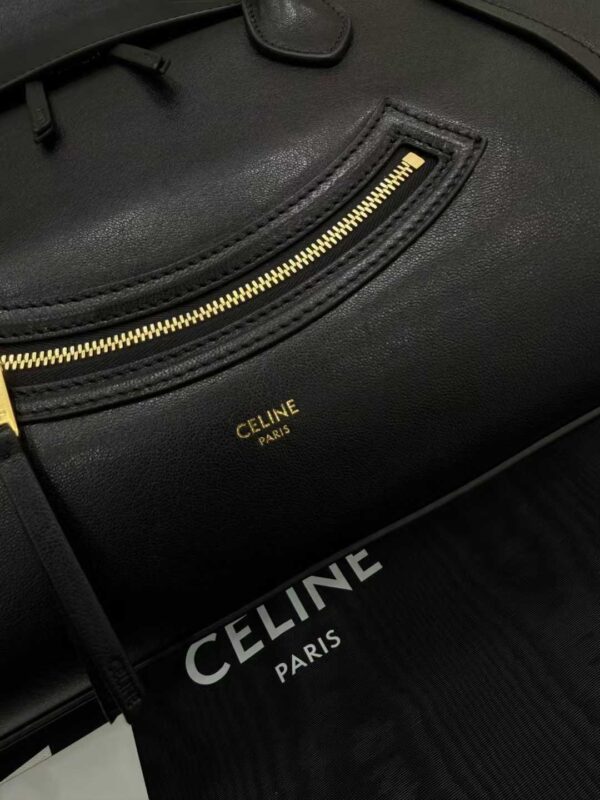 CELINE MEDIUM NEW LUGGAGE IN SUPPLE SHINY LAMBSKIN