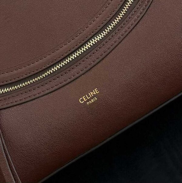 CELINE MEDIUM NEW LUGGAGE IN SUPPLE SHINY LAMBSKIN