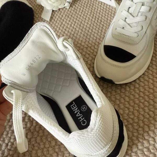CHANEL High heel sneakers
