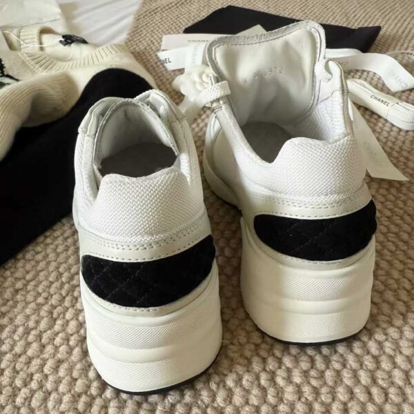 CHANEL High heel sneakers