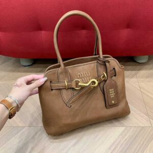 MIUMIU  aventure nappa leather bag