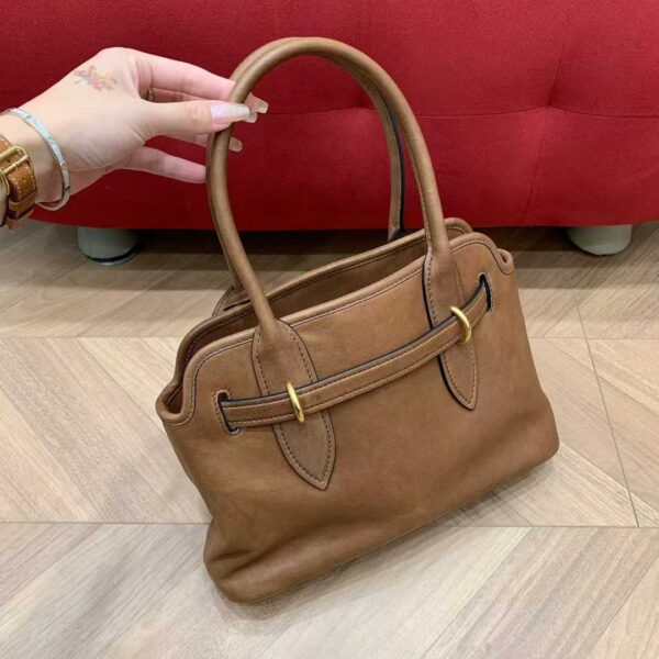 MIUMIU aventure nappa leather bag