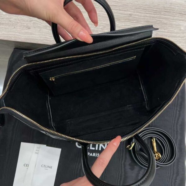 CELINE NEW LUGGAGE IN SUPPLE SHINY LAMBSKIN