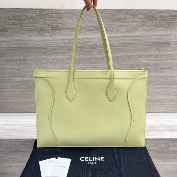 CELINE FLAT CABAS NEW LUGGAGE IN GLOSSY CALFSKIN