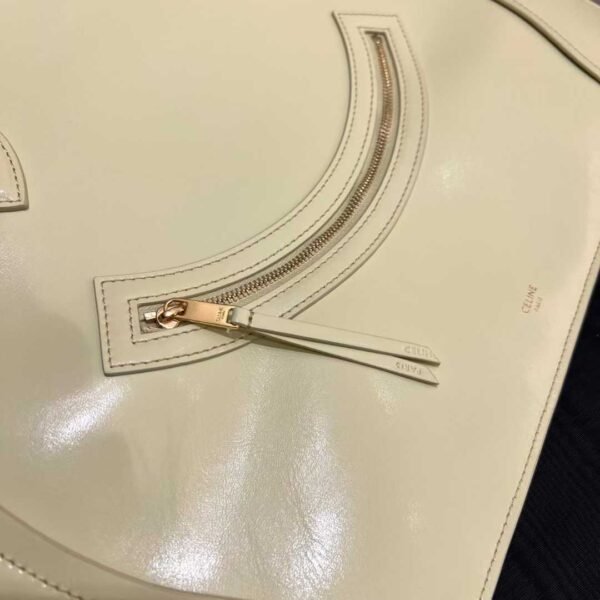 CELINE FLAT CABAS NEW LUGGAGE IN GLOSSY CALFSKIN