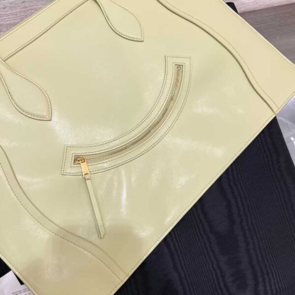CELINE FLAT CABAS NEW LUGGAGE IN GLOSSY CALFSKIN