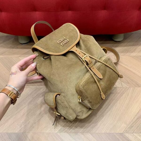 MIUMIU Corduroy backpack