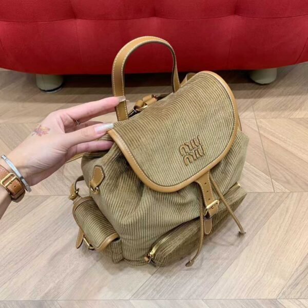 MIUMIU Corduroy backpack