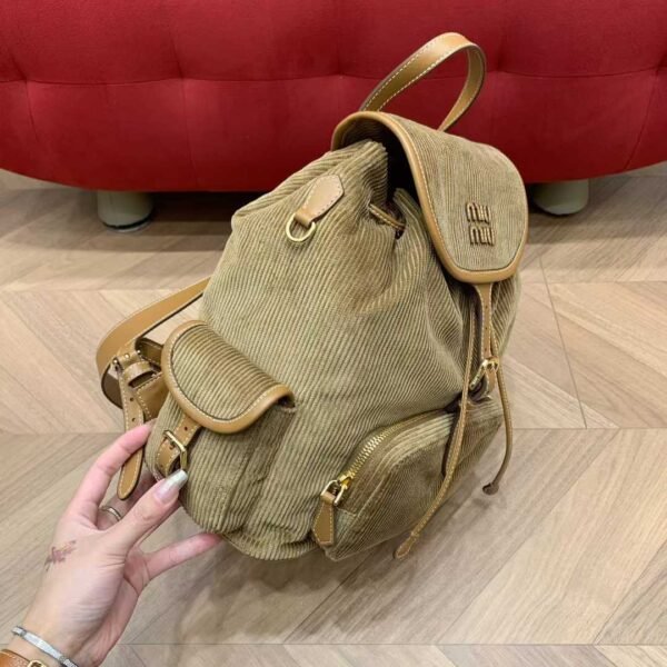 MIUMIU Corduroy backpack