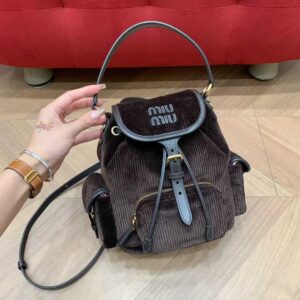 MIUMIU Corduroy backpack