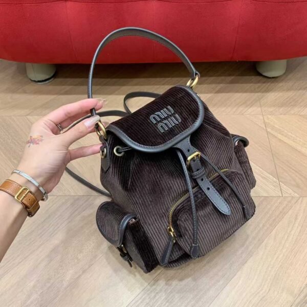 MIUMIU Corduroy backpack