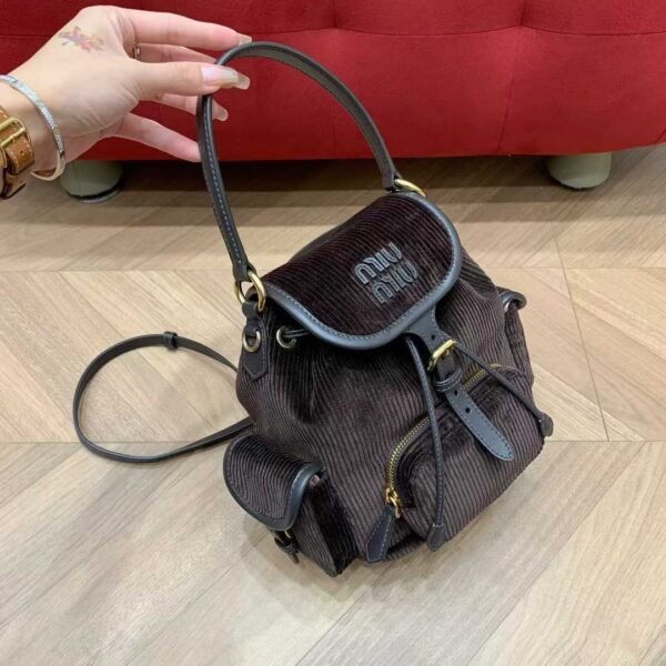 MIUMIU Corduroy backpack