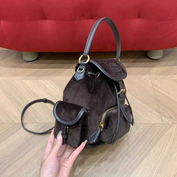 MIUMIU Corduroy backpack