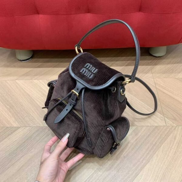 MIUMIU Corduroy backpack