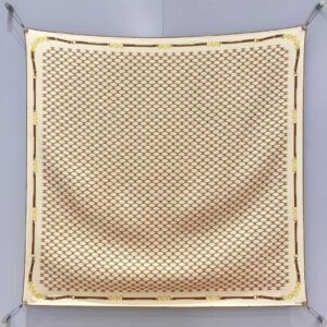 CELINE Square silk scarf