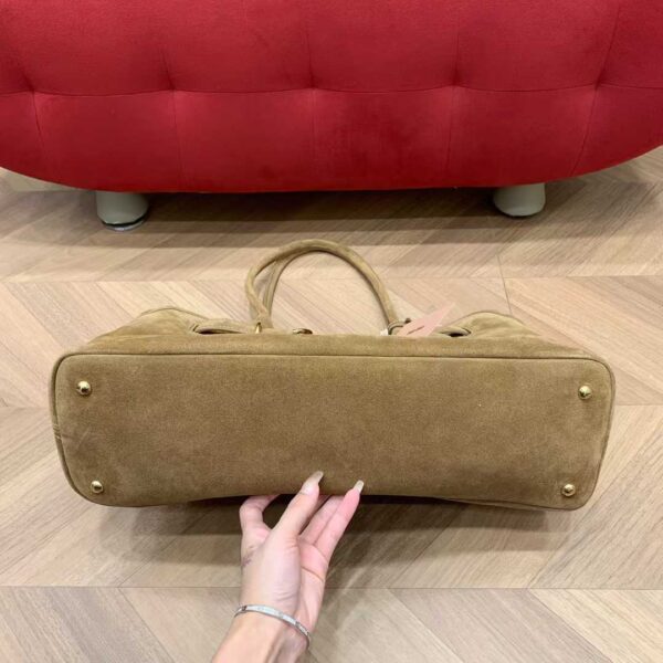 MIUMIU Aventure suede bag