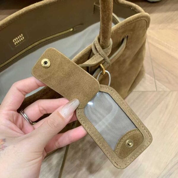 MIUMIU Aventure suede bag