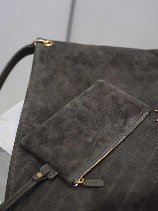 YSL NIKI small shopping in vintage leather