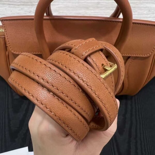 CELINE SMALL NEW LUGGAGE IN SUPPLE SHINY LAMBSKIN