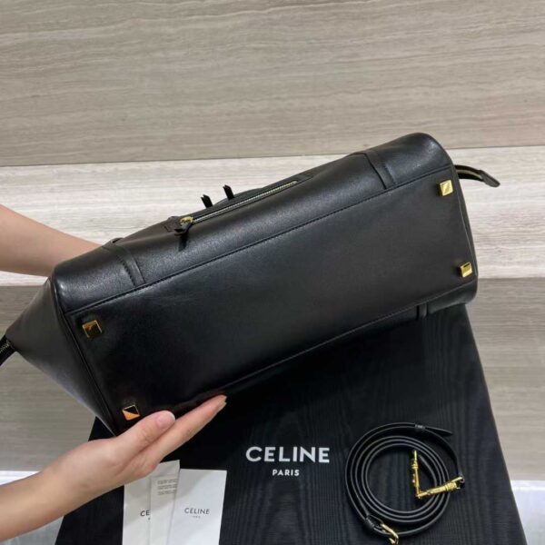 CELINE MEDIUM NEW LUGGAGE IN SUPPLE SHINY LAMBSKIN